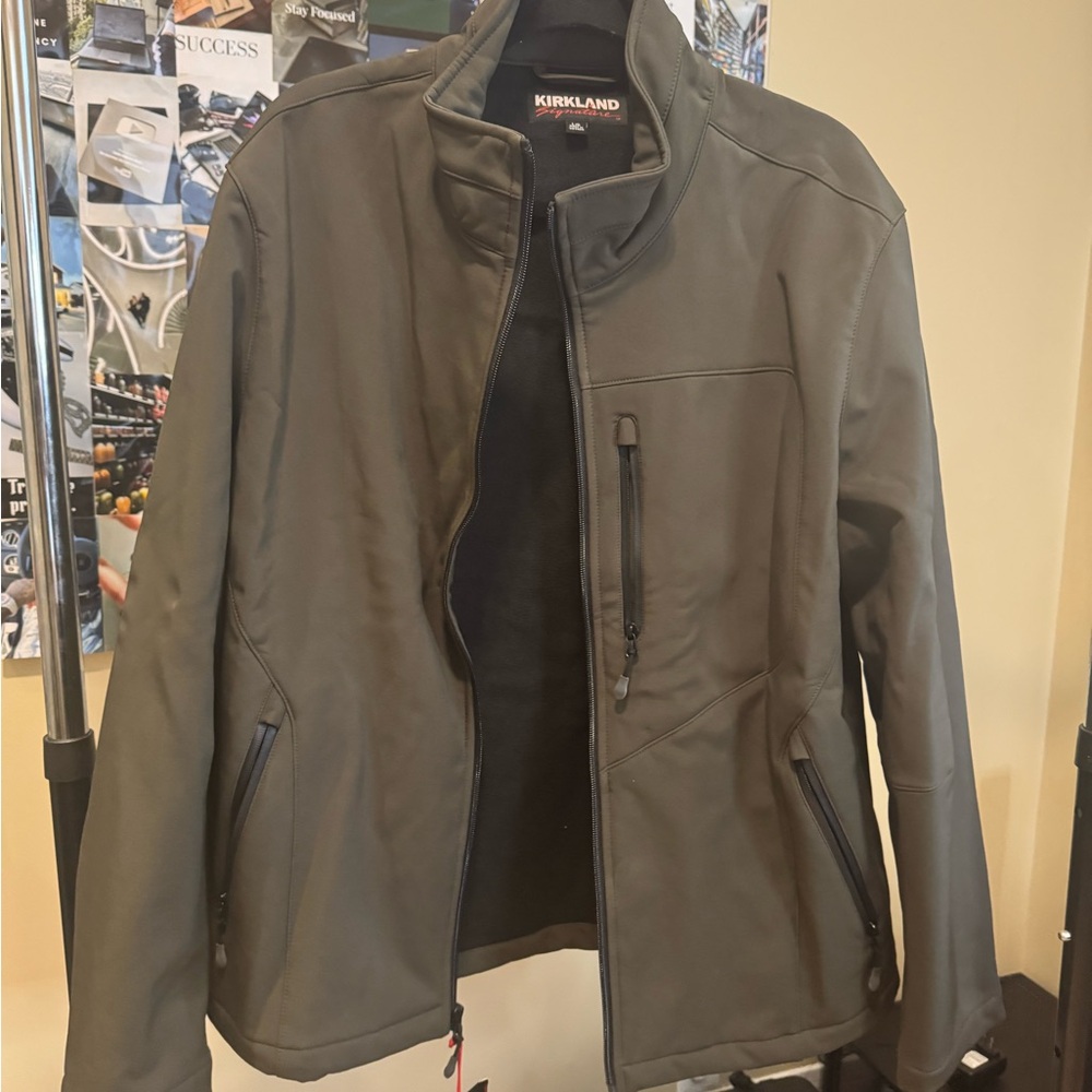 Kirkland Signature Men's Performance Jacket - Dark Gray